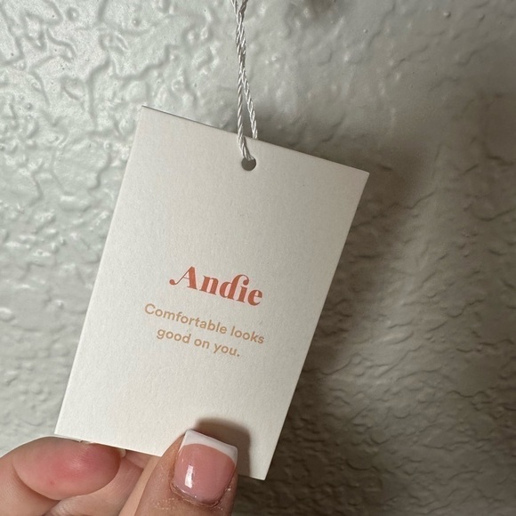 NWT Andie Swim The Caicos Top in Plum - Picture 4 of 6